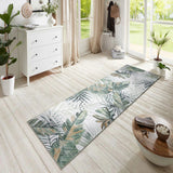 Tropical Palm Washable Rug