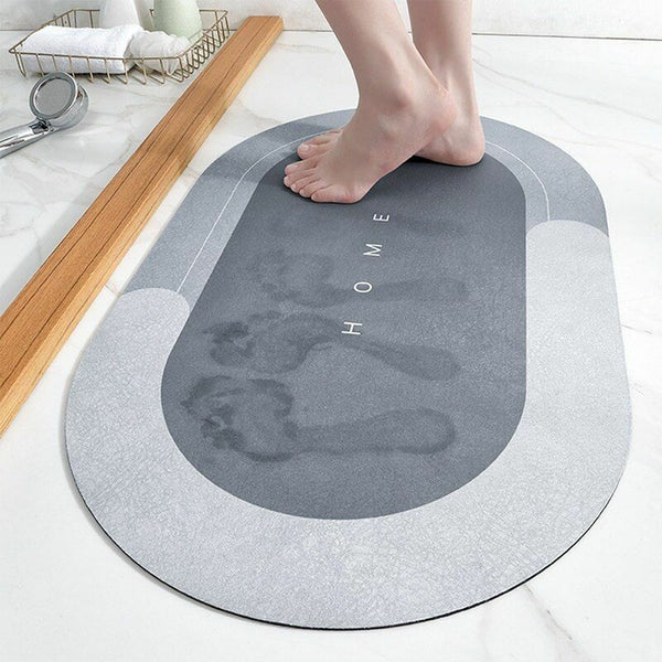 Super Absorbent Fast Drying Door Mat- Oval