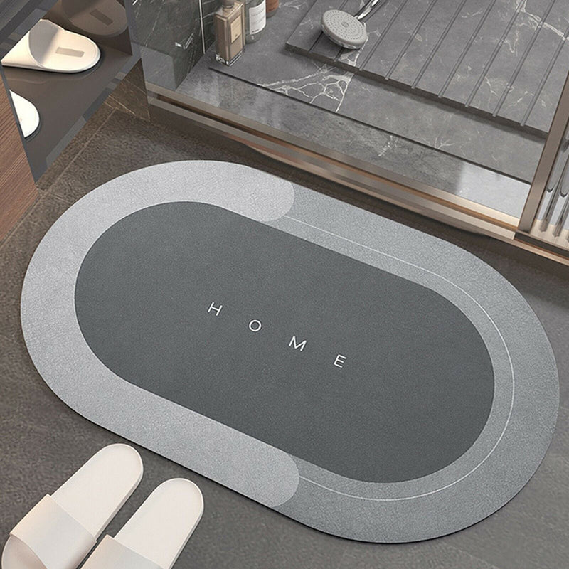 Super Absorbent Fast Drying Door Mat- Oval