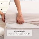 Premium Bamboo Comfort Sheet Set- Latte