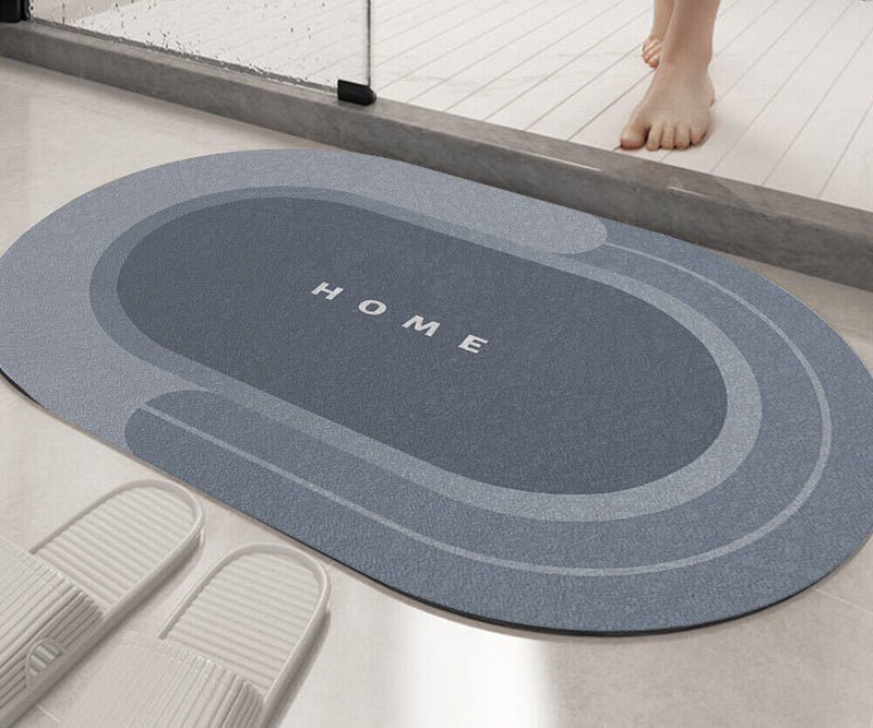 Super Absorbent Fast Drying Door Mat- Oval