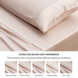 Premium Bamboo Comfort Sheet Set- Latte